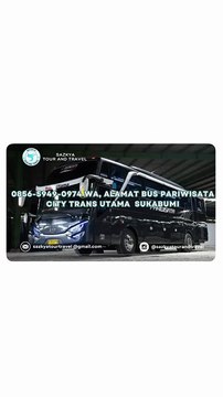 0856-5949-0974 WA, Alamat Bus Pariwisata City Trans Utama Sukabumi