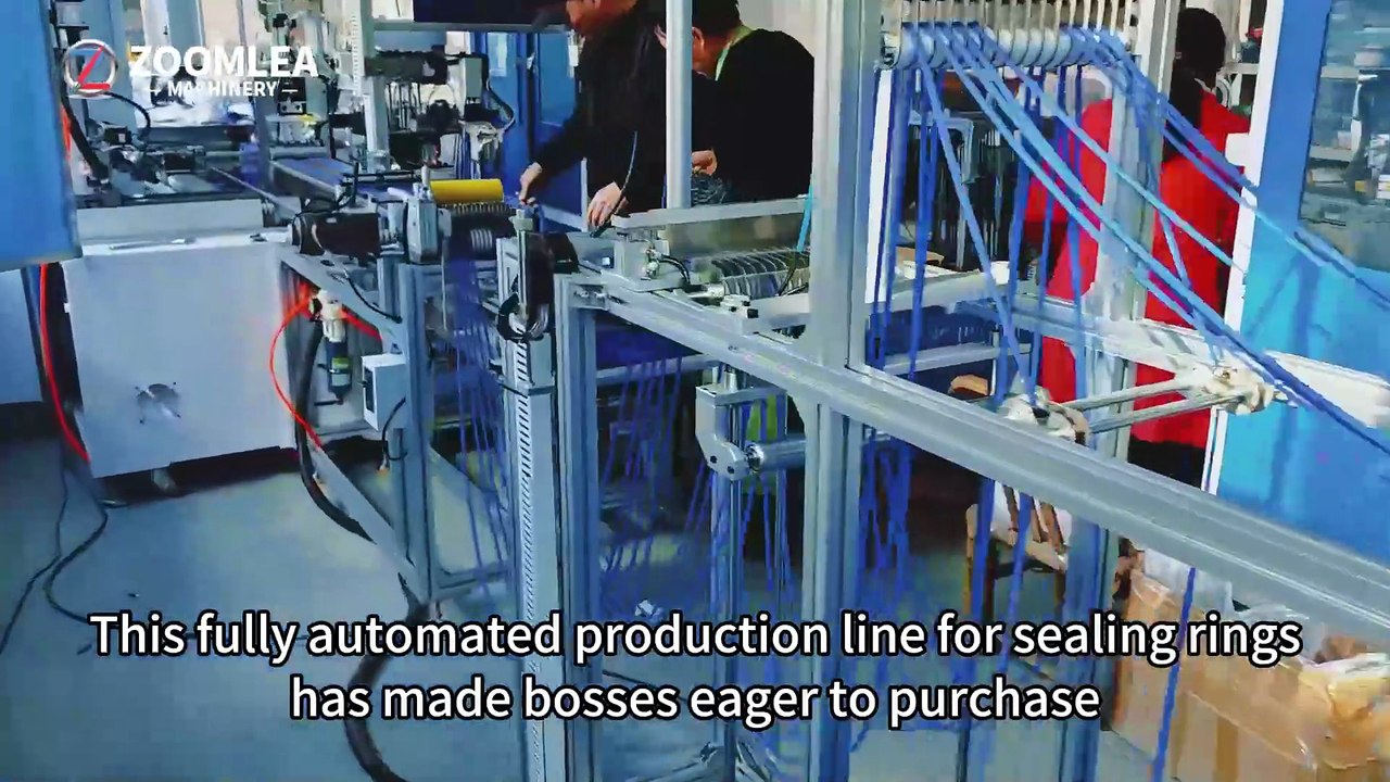 The monthly output of a single machine is close to 3 million! This silicone seal ring bonding machine makes bosses rush to purchase