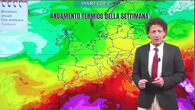 Le previsioni meteo in Toscana per la settimana 1-7 settembre