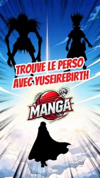 Trouve les 3 personnages de MANGA avec leurs ombres FEAT yuseirebirth !!!