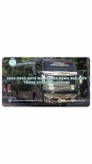 0856-5949-0974 WA, Harga Sewa Bus City Trans Utama  Sukabumi
