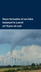 Deux tornades et un tuba aperçus dans le Centre-Val de Loire