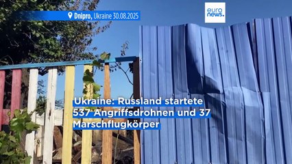 Russland greift Ukraine massiv an - "Krieg nicht durch politische Erklärungen beendet", Selenskyj