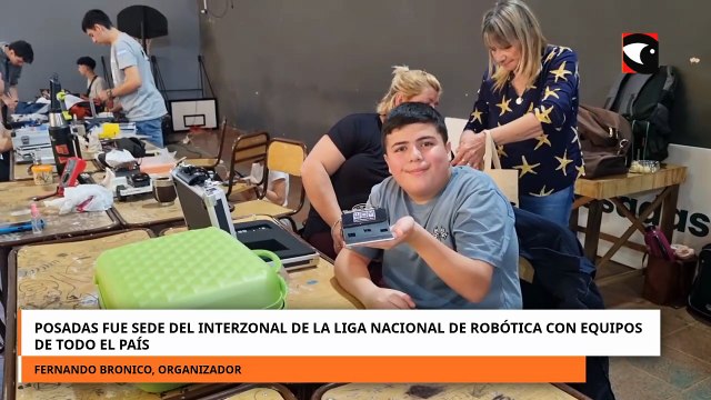 Posadas fue sede del interzonal de la liga nacional de Robótica con equipos de todo el país