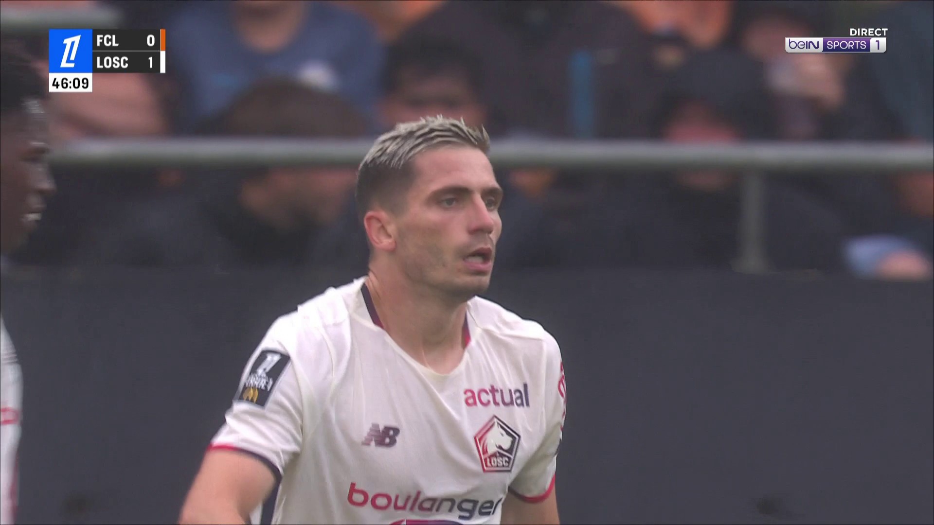 Ligue 1 : Perraud ouvre le score pour le LOSC