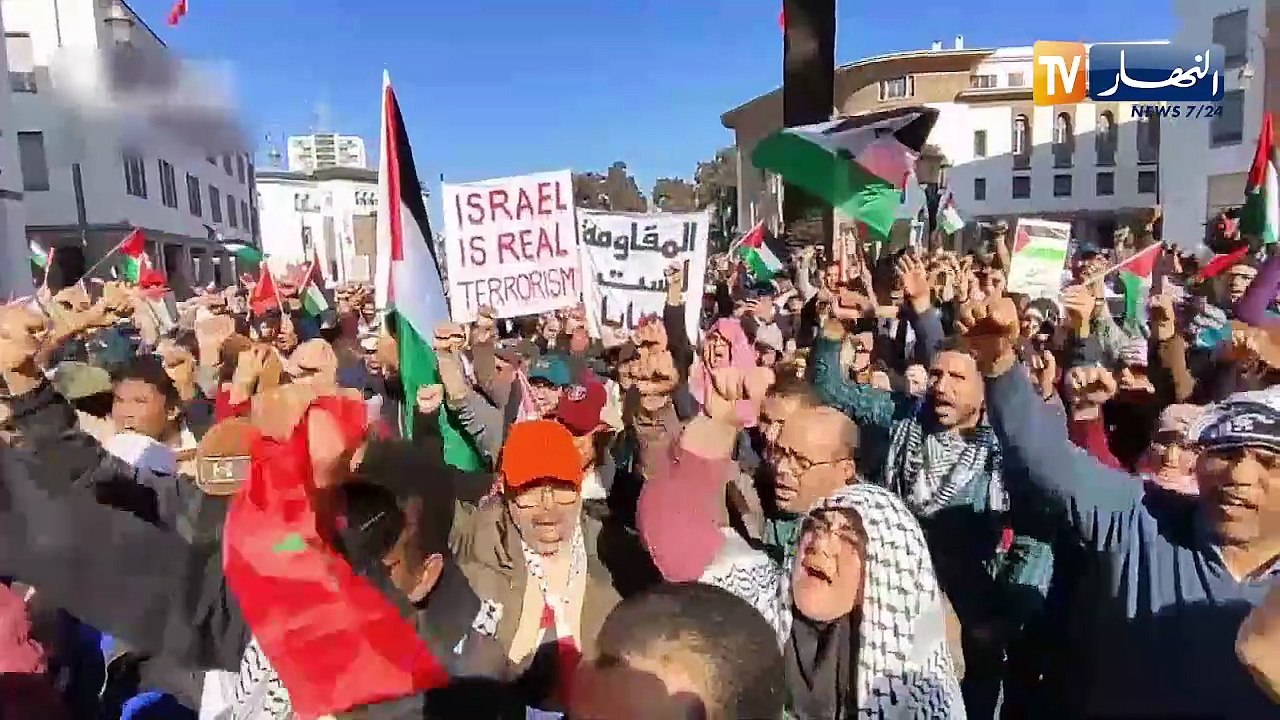 المغرب / الشارع يغلي رفضا للتطبيع وتنديدا بتواطؤ المخزن مع الاحتلال الصهيوني