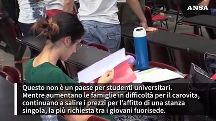 Affitti alle stelle per i fuorisede