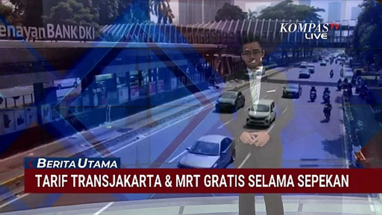 Pemprov Jakarta Gratiskan TransJakarta & MRT Sepekan Pasca Kerusakan Akibat Demo | BERUT