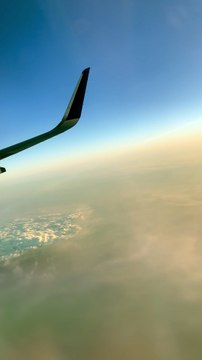 Flight Above the Clouds | Amazing Flight view through Clouds