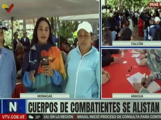 Cuerpo combatiente del estado Monagas se alista para la defensa integral de Venezuela