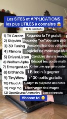 Les SITES et APPLICATIONS les plus UTILES à connaître de la semaine 😱🚀