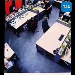 ShiftDelete'in sahibi Hakkı Alkan’ın çalışanı Samet Jankovic'e saksı fırlattı