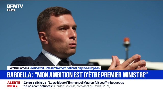 Crise économique: Pourquoi on laisse l'UE financer le réseau d'eau à Gaza quand un habitant sur trois, dans nos territoires d'outre-mer, n'a pas accès à l'eau potable , questionne Jordan Bardella, président du RN