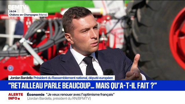 Crise politique: J'accepterai d'être Premier ministre, le jour où je gagnerai les élections législatives , déclare Jordan Bardella, président du RN