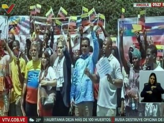 Pueblo de Angola expresa respaldo al presidente Maduro frente agresiones del gobierno norteamericano