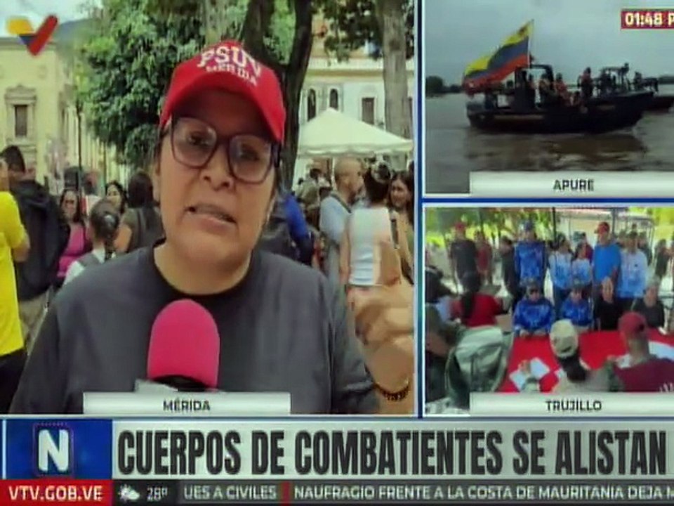 Mérida | Cuerpos combatientes del municipio Libertador se alistan en defensa del territorio nacional