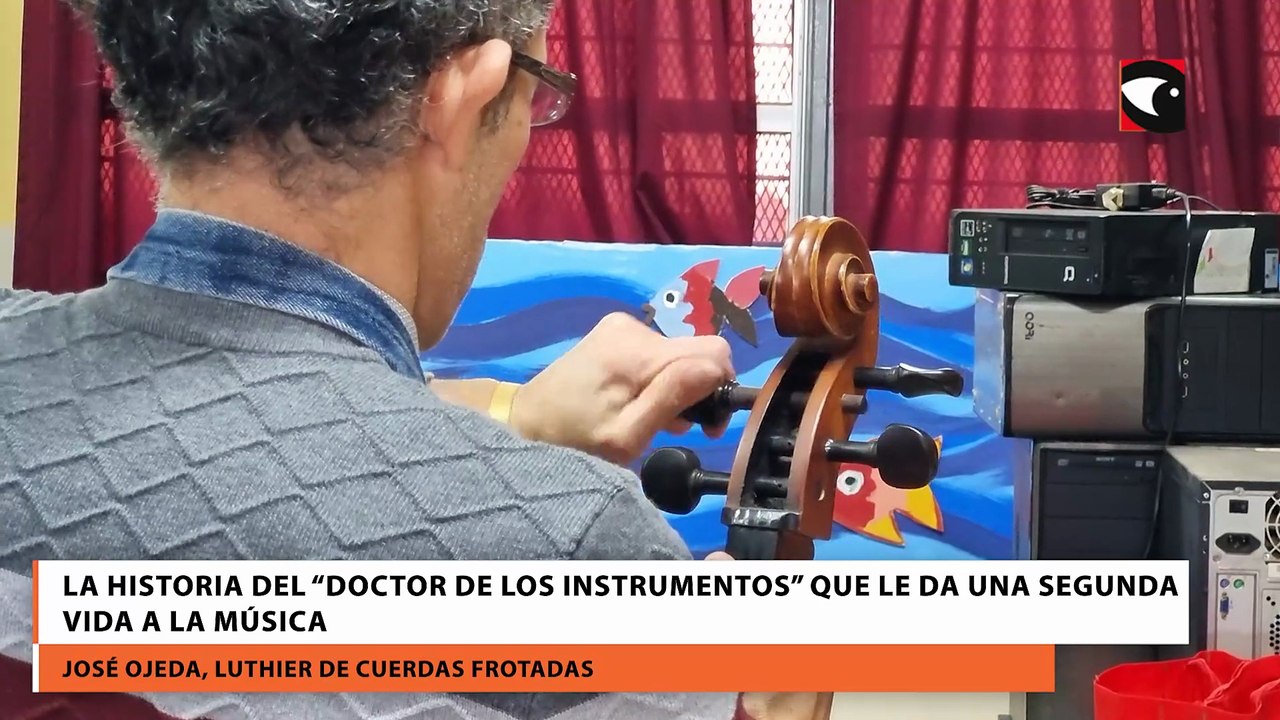 La historia del “doctor de los instrumentos” que le da una segunda vida a la música