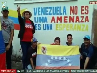 Anzoátegui | Habitantes del mcpio. Carvajal: ¡Venezuela no es una amenaza, es esperanza!
