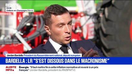Mouvement du 10 septembre: "Quand on veut exprimer sa colère, on utilise le moyen le plus démocratique qu'il soit, on vote", estime Jordan Bardella, président du RN
