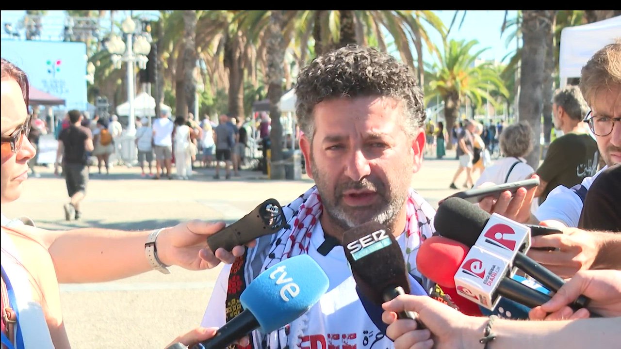 La Global Sumud Flotilla partirá de Barcelona a Gaza con más de 20 barcos y más de 300 personas