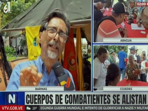 Cuerpo Combatiente del edo. Barinas manifiesta su compromiso con la defensa de la soberanía nacional