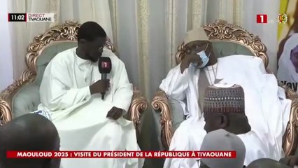 « J’ai sollicité les bénédictions du Khalife » : Diomaye Faye en visite à Tivaouane