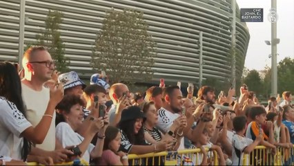 Llegada Real Madrid vs Mallorca