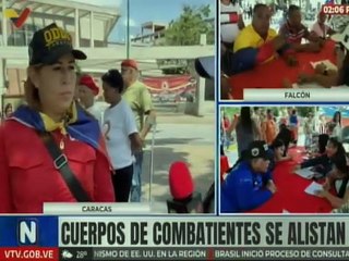 Caracas | Cuerpo combatiente de San Agustín se une al alistamiento militar
