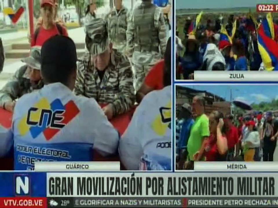 M/G Royman Hernández destacó la unión popular-militar-policial en jornada de alistamiento militar