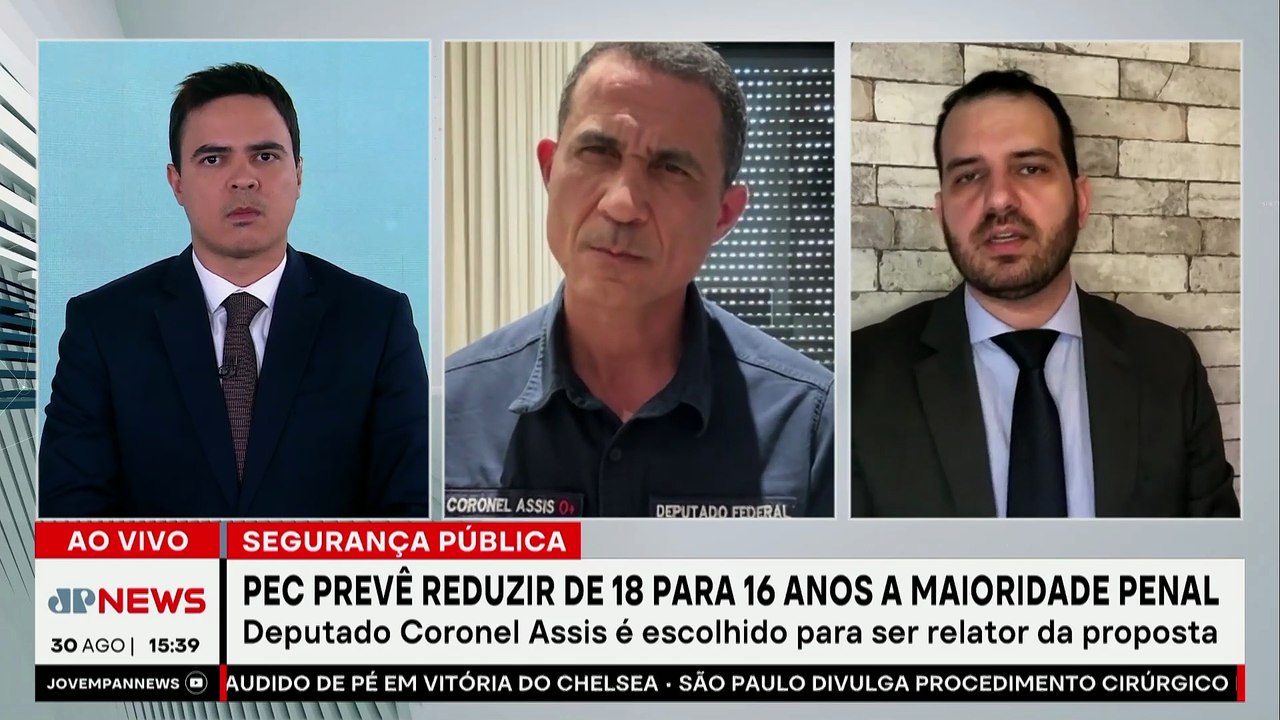 Maioridade penal deve cair para 16 anos? Deputado Coronel Assis explica