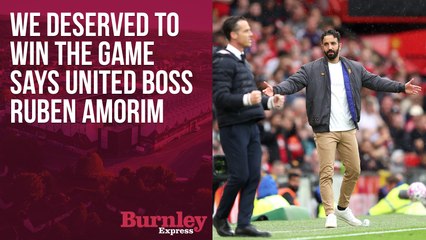 Ruben Amorim - We deserved to win the game