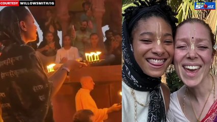 Is Willow Smith Hindu? | Will Smith Daughter Willow Smith Celebrates Janmashtami at ISKCON
