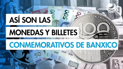 Banxico 100 años: así son la moneda de plata y los billetes conmemorativos que ya puedes conseguir