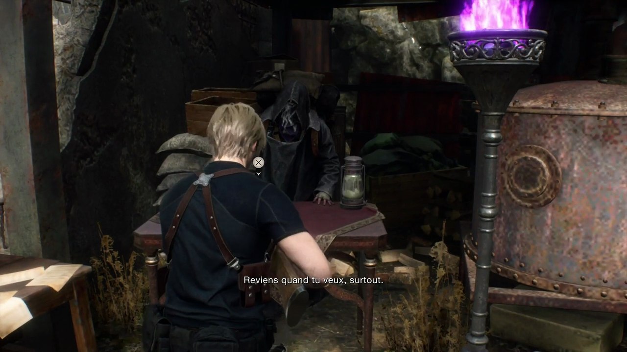 Résident evil 4 remake #2 - La rencontre du marchand.