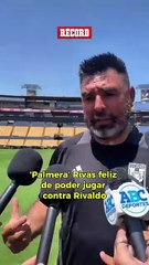 Para 'Palmera' Rivas, el partido ante las leyendas del Barcelona tendrá un toque especial ya que enfrentará a su ídolo Rivaldo.