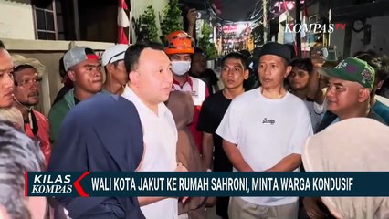 Pasca Didatangi Massa, Wali Kota Jakut Kunjungi Rumah Ahmad Sahroni & Sampaikan Pesan ini