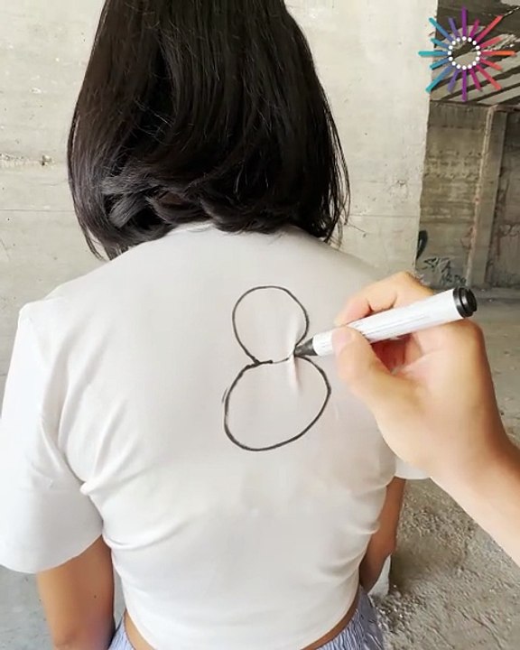Draw on my back challenge! 🙌