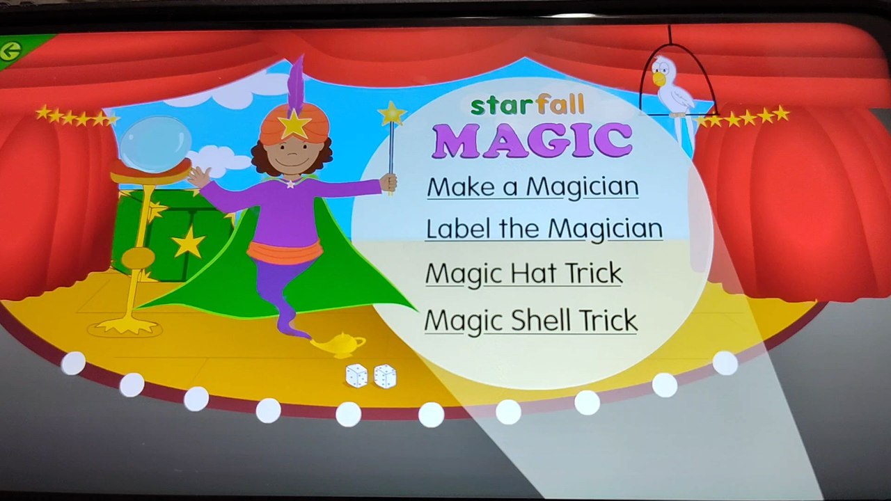 The StarFall Presents The Magic Game #5.