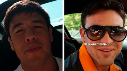 Pato O'Ward deja las pistas a un lado y aparece con Brandon Moreno de la UFC