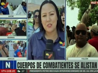 Aragua | Cuerpo combatiente de cultores expresan su compromiso y patriotismo por Venezuela