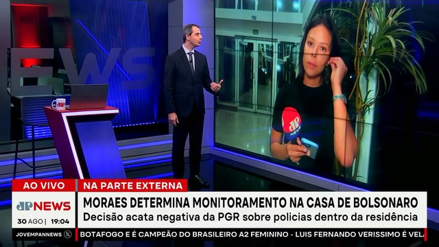 Moraes reforça monitoramento na casa de Bolsonaro antes de julgamento no STF; Diego Tavares comenta