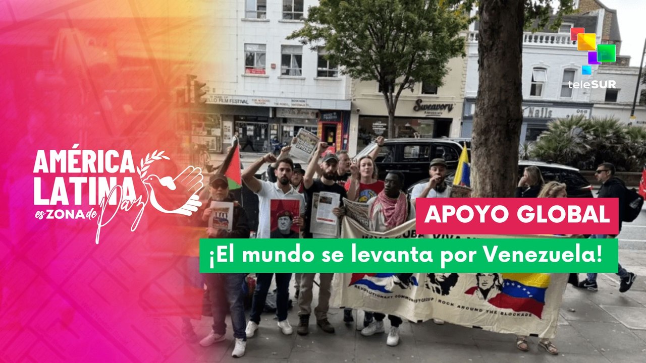 Jornada de solidaridad mundial con Venezuela