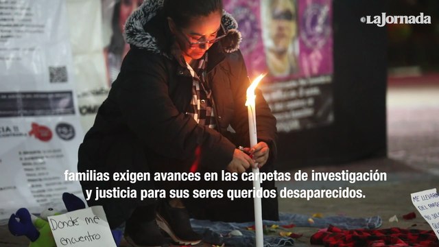 Ecatepec: exigen justicia en el Día Internacional de las Víctimas de Desapariciones Forzadas