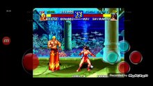 Fatal Fury 3 Geese Howard vs Mai Shiranui fala de vitória do Geese Howard em português