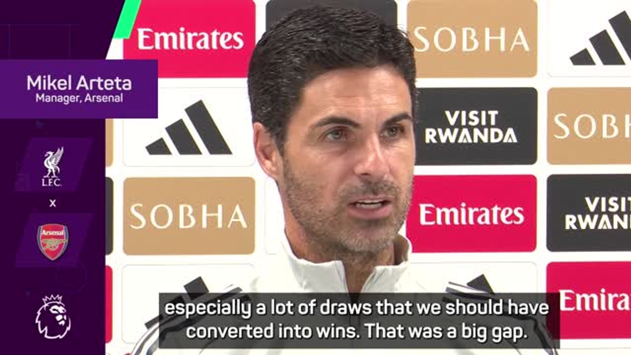 Arsenal 'have to find something' in attack - Arteta on Liverpool clash