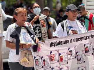 Marchan para recordar a personas desaparecidas en Yucatán