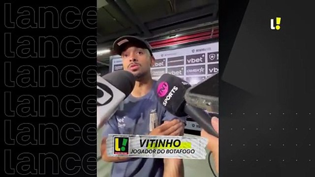Vitinho analisa janela do Botafogo e celebra convocação para Seleção Brasileira