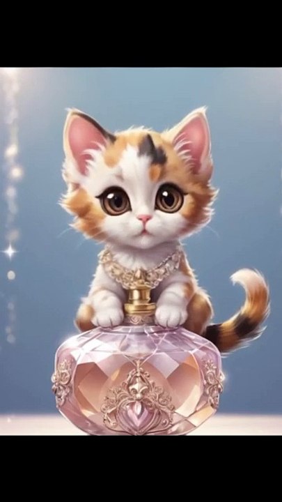 “At first it’s cute… then it gets mysterious 👀🐾🔮”