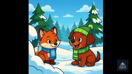 The Fox and the Dog Became Friends | North Dakota Fairytales