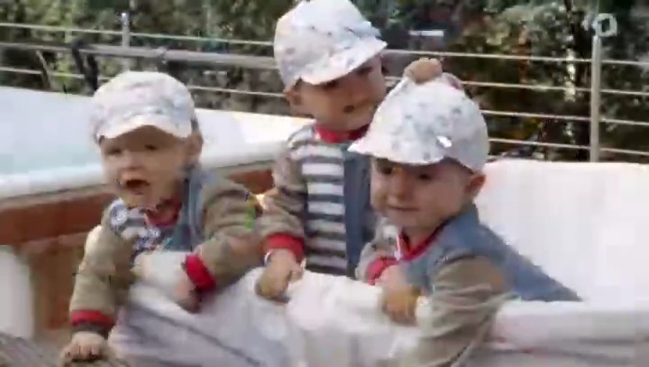 Ein Drilling kommt selten allein